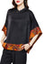 Herre Skjorte Asymmetrisk Design med Mandarin Krave og Batwing-Ærmer 0