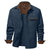 Herre Skjortejakke Dual-tone 100% Bomuld 8