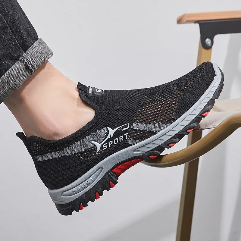 Herre Sneakers Mesh Casual Åndbar Gå-Sko 3