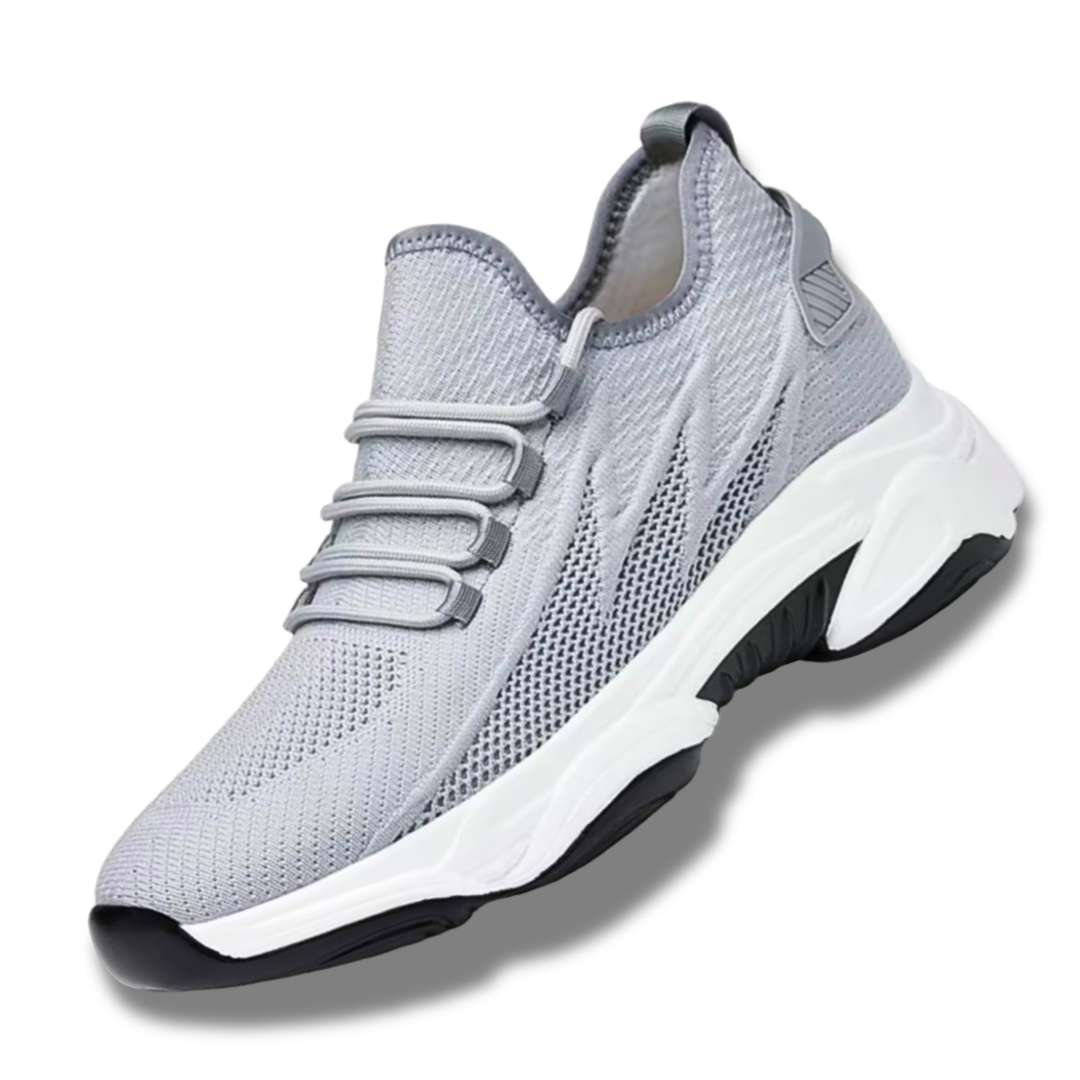 Herre Sneakers med Skjult Hælhøjde - Elegant og Minimalistisk 2