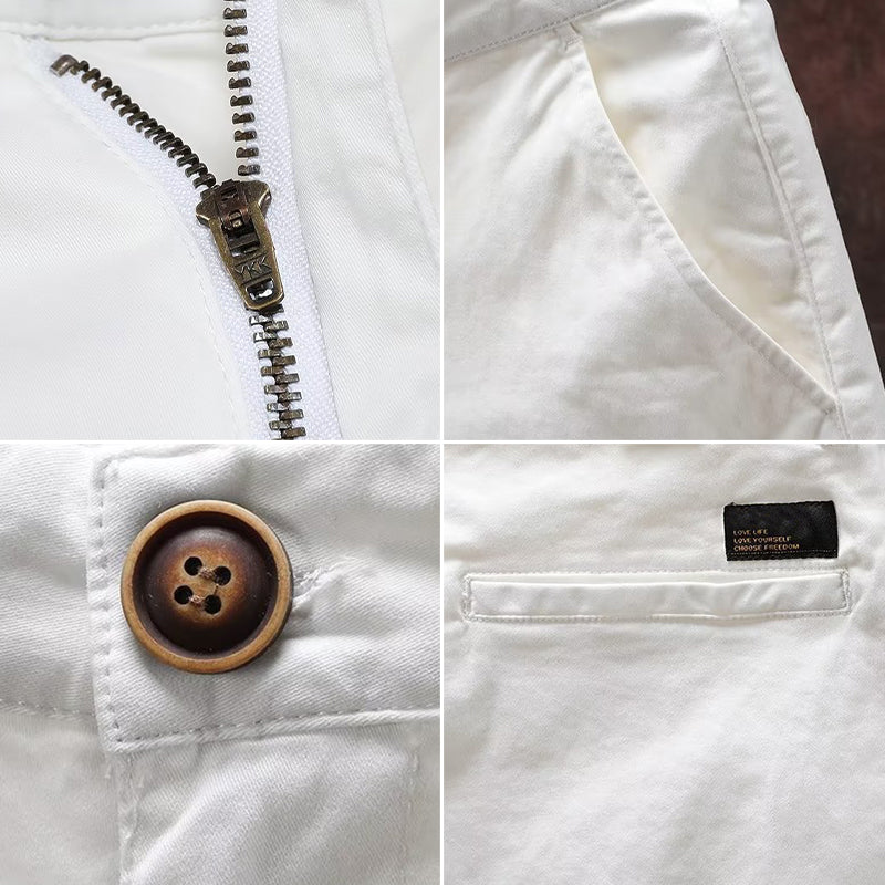 Herre Sommer Shorts Løs Pasform 7