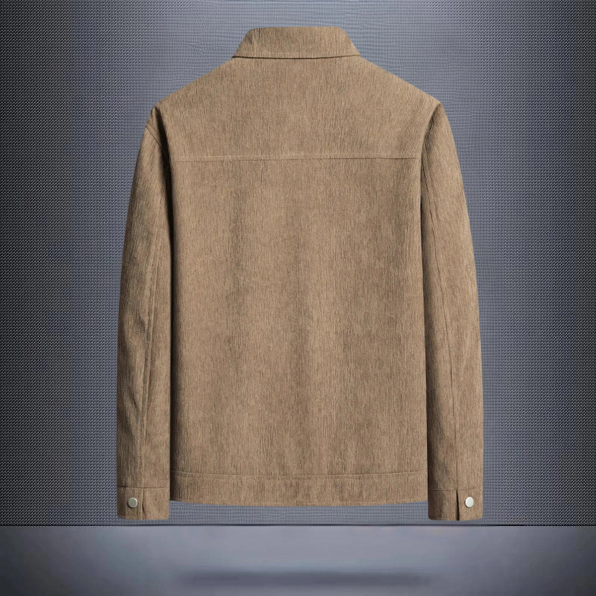 Herre Sommerjakke Ribbede Detaljer Letvægtsdesign 4