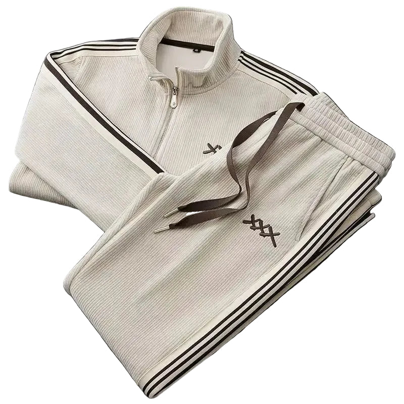 Herre Sportstræningsdragt med Lynlås 0