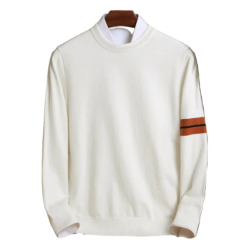 Herre Sweater med Høj Krave 0