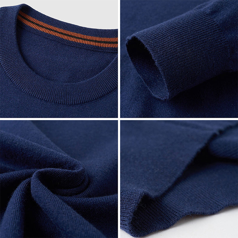 Herre Sweater med Høj Krave 5