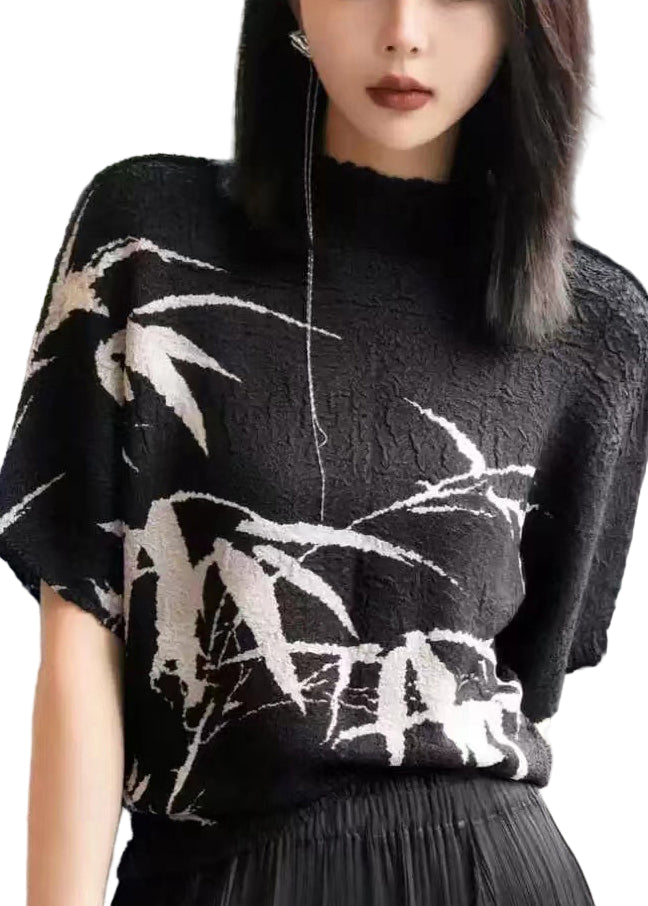 Herre T-Shirt i Løs Pasform med Print 0
