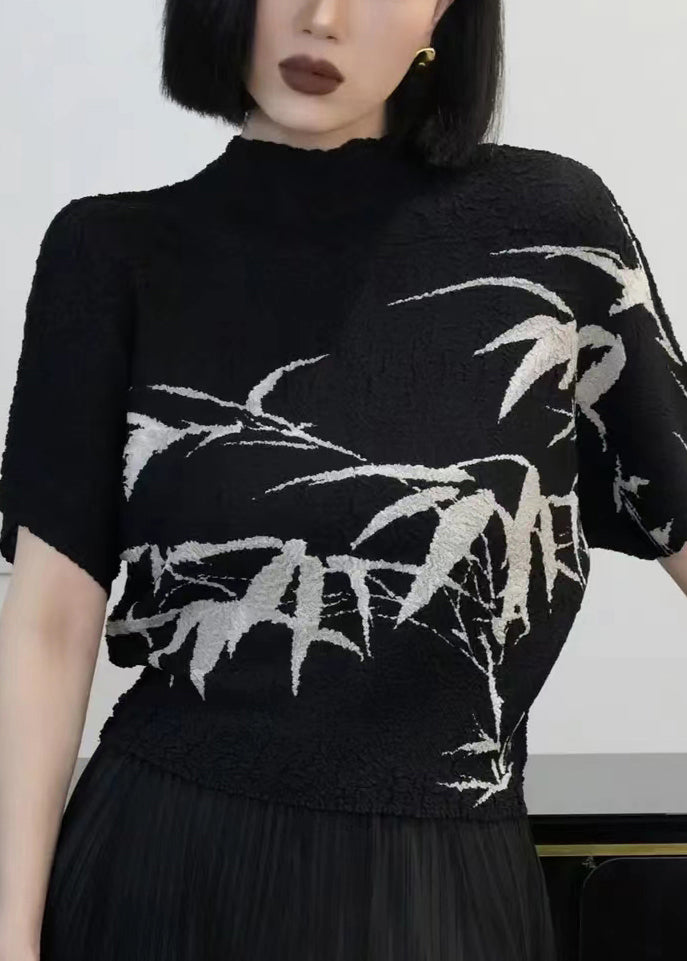 Herre T-Shirt i Løs Pasform med Print 1