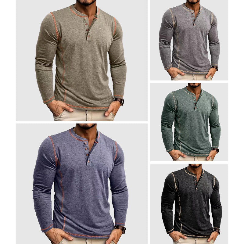 Herre T-shirt med Komfortabel Stil 5