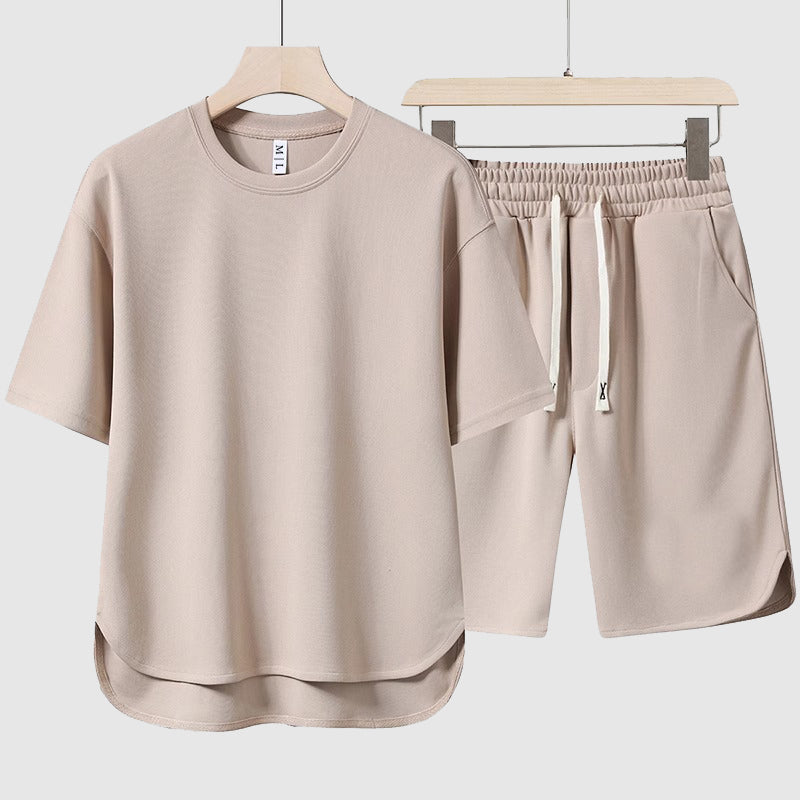 Herre T-shirt og Shorts Sæt 1
