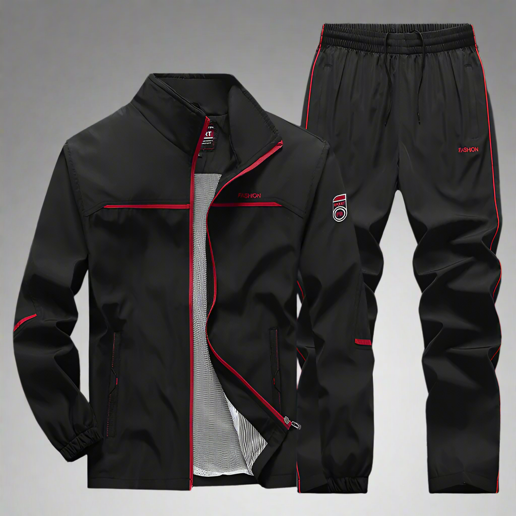 Herre Træningssæt Sporty Design Blødt Materiale 3