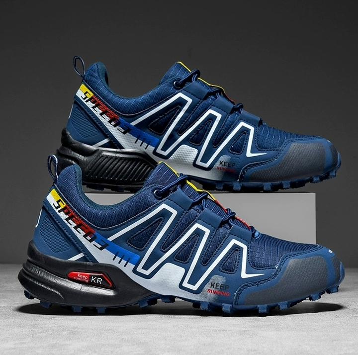 Herre Trekking Sko Komfortabel Design Åndbart Stof 5