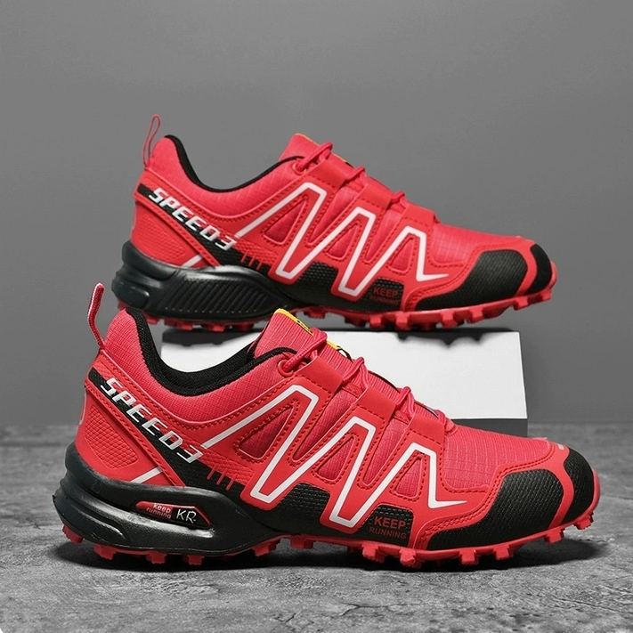 Herre Trekking Sko Komfortabel Design Åndbart Stof 6