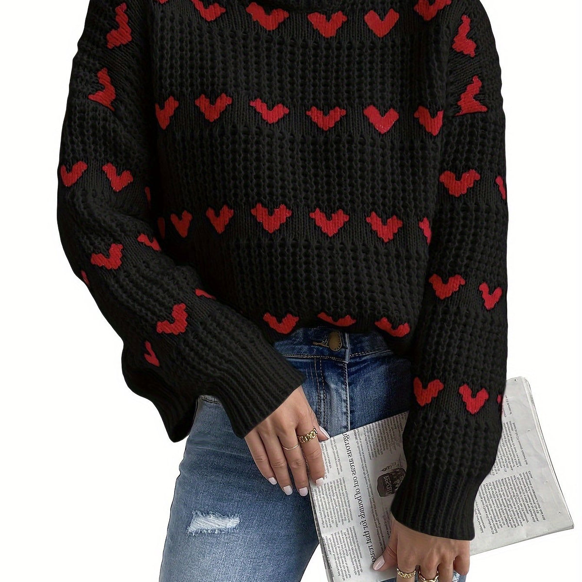 Herre Trøje Høj Hals Lange Ærmer Minimalistisk Design til Efterår og Vinter 3