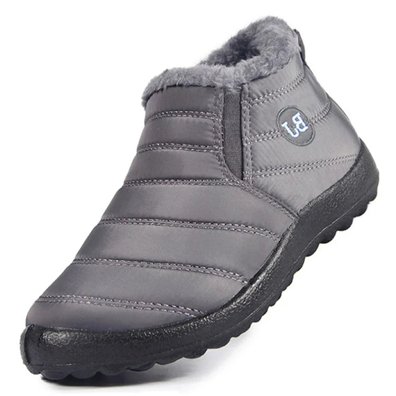 Herre Vinter Sko Slip-ons Fleece Foring 3