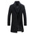 Herre Vinterjakke Lang Design Holdbar Materiale 1