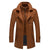 Herre Vinterjakke To-delt Tweed Komfortabel Design 5