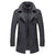 Herre Vinterjakke To-delt Tweed Komfortabel Design 6