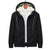 Herrer Hoodie med Lynlås og Foret Hætte 0