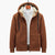 Herrer Hoodie med Lynlås og Foret Hætte 1