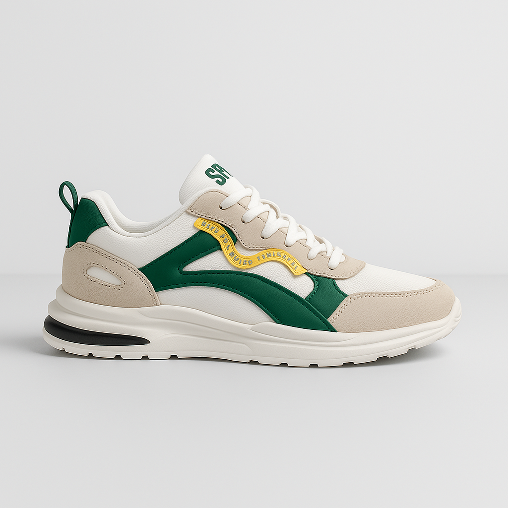 Herresneaker Smart Casual Suede Gummi 1