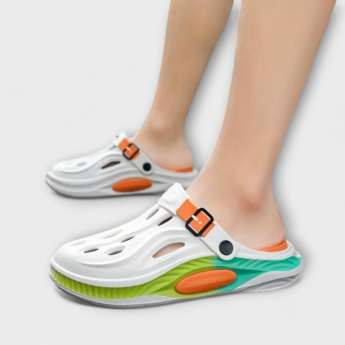 Hjemmesko Dame Sporty Design til Sommerbrug 1