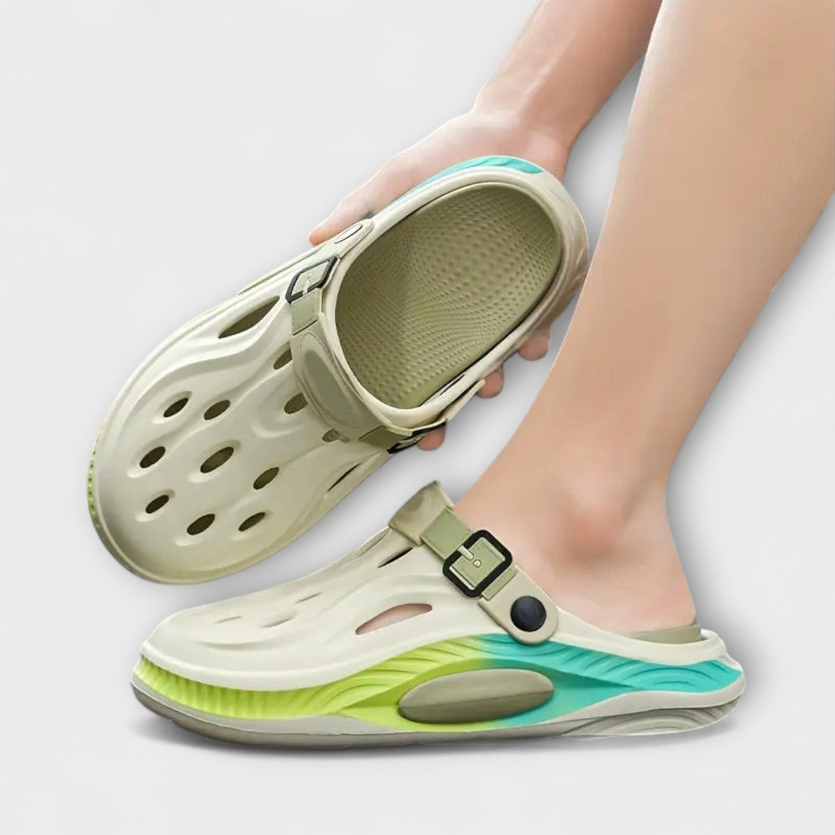 Hjemmesko Dame Sporty Design til Sommerbrug 3