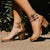 Dame Læder Sandaler Elegant Komfort Medium Hælhøjde-2