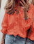 Skjortebluse Dame Elegant 100% Bomuld Raffineret Snit-4