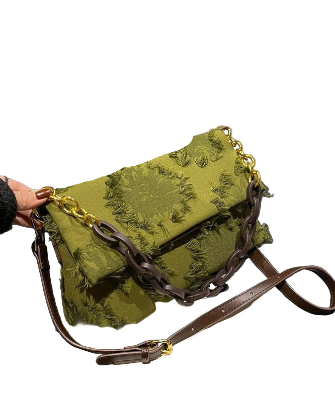 Kvinder Messenger Bag med Kæde og Patches 0