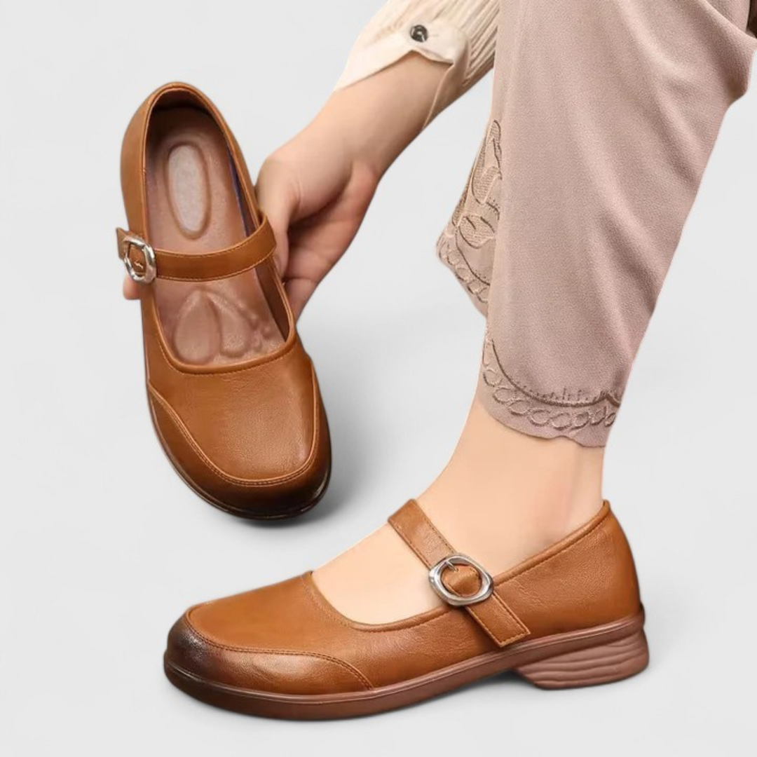 Kvindernes Klassiske Forårssko med Spænde 1