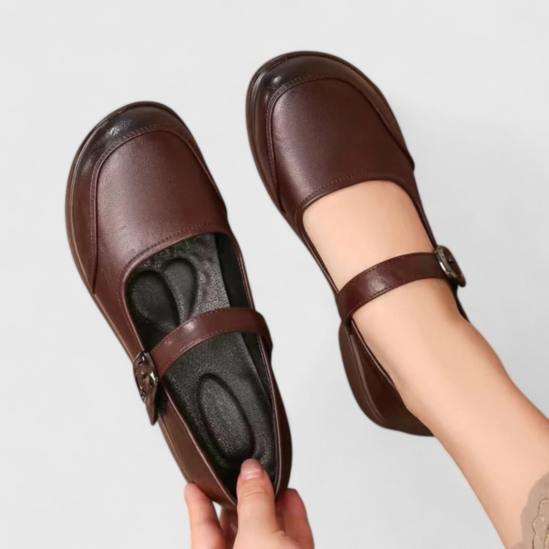 Kvindernes Klassiske Forårssko med Spænde 3