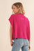 Kvinders Ærmeløs Sweater i Fuchsia Stil 2