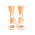 Kvinders Ankelrem Wedge Sandal i Hvid 3