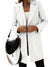 Kvinders Blazer Business Casual Stil Moderne Snit 0