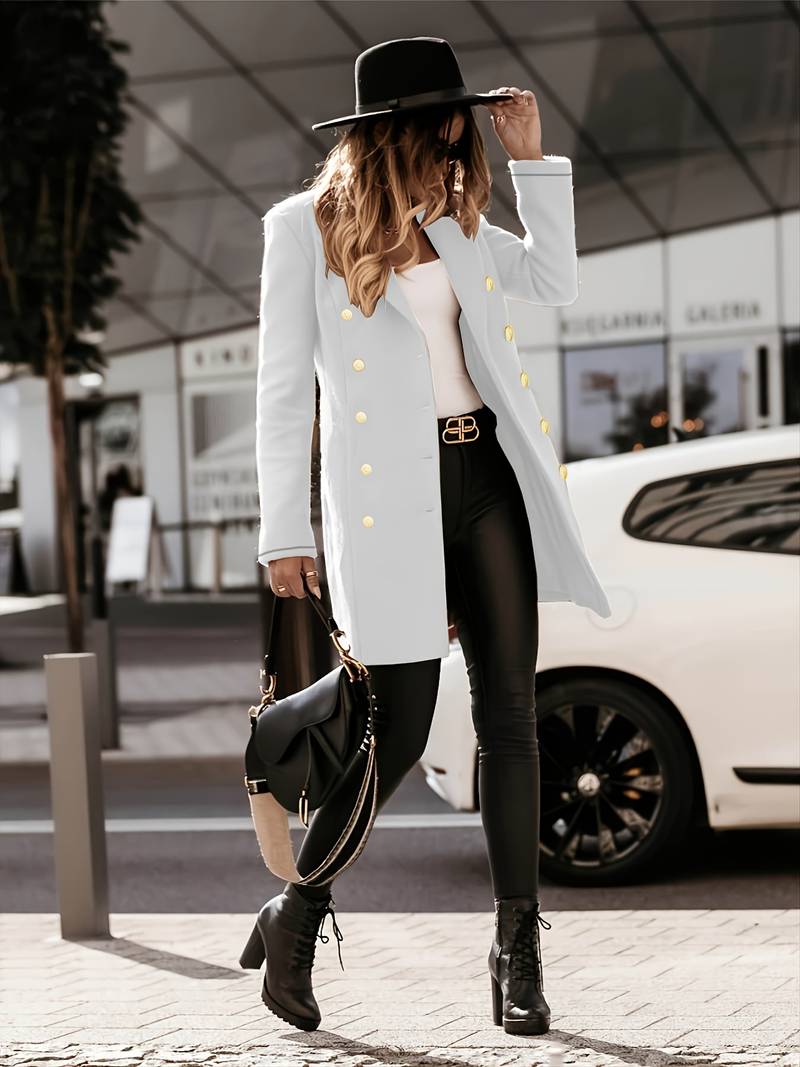 Kvinders Blazer Business Casual Stil Moderne Snit 1