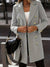 Kvinders Blazer Business Casual Stil Moderne Snit 3