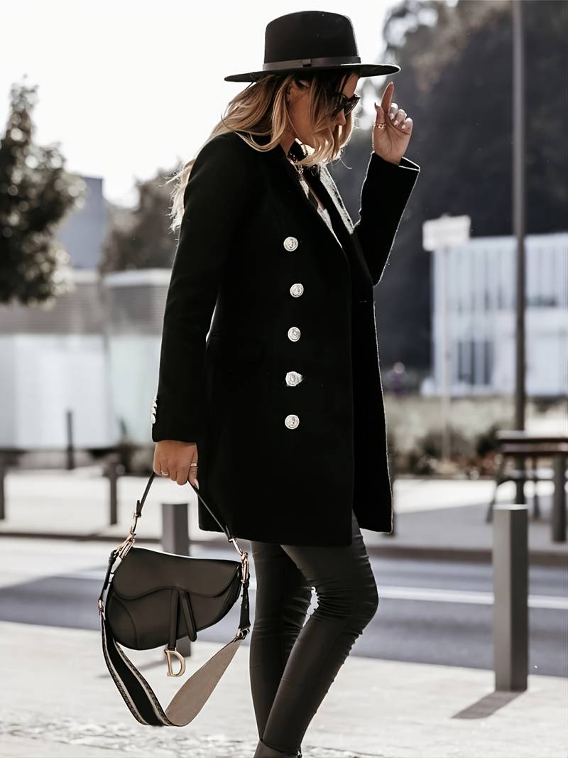 Kvinders Blazer Business Casual Stil Moderne Snit 8