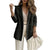 Kvinders Blazer Dobbelt Snap Stilfuld 0