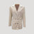 Kvinders Blazer Dobbelt Snap Stilfuld 3
