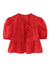 Kvinders Bluse Puff Sleeve Spaghetti Stropper Polyester 0