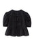 Kvinders Bluse Puff Sleeve Spaghetti Stropper Polyester 10