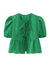 Kvinders Bluse Puff Sleeve Spaghetti Stropper Polyester 12