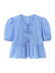 Kvinders Bluse Puff Sleeve Spaghetti Stropper Polyester 13