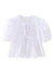 Kvinders Bluse Puff Sleeve Spaghetti Stropper Polyester 7