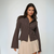 Kvinders Bluse Slim-Fit Flared Ærmer 100% Polyester 1
