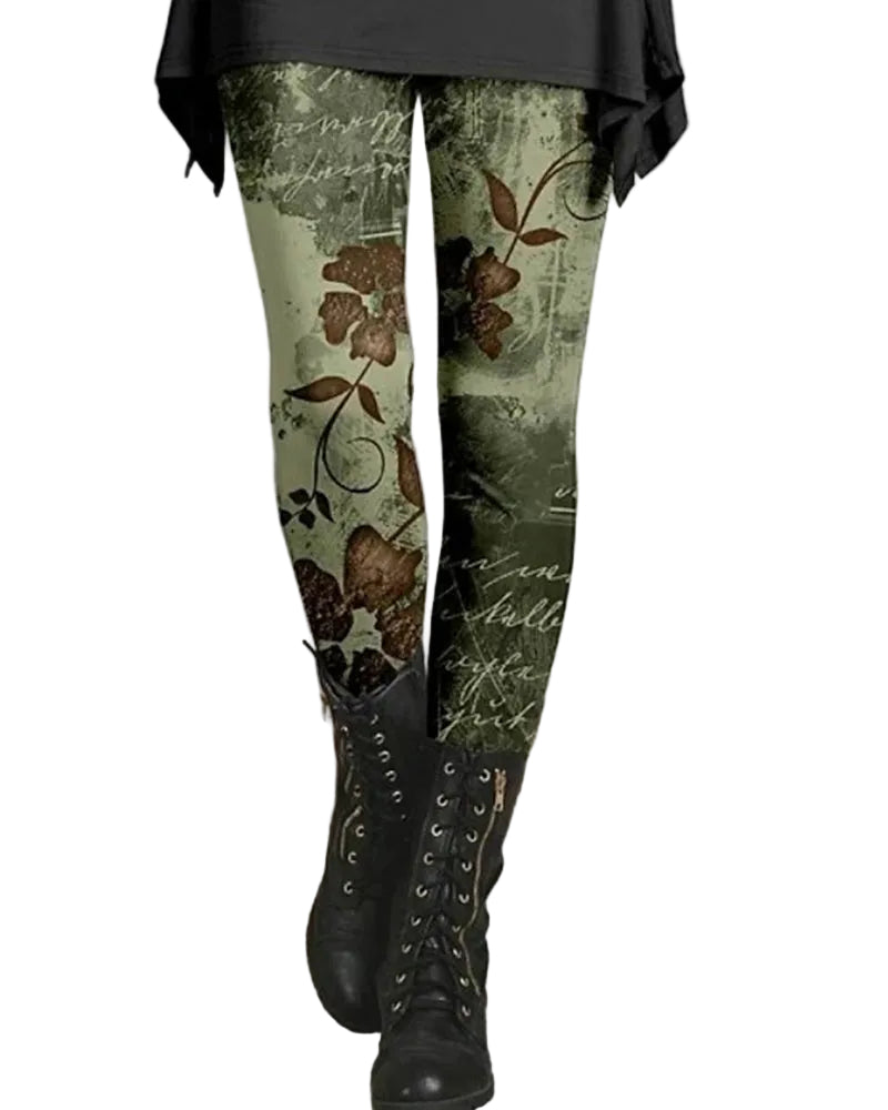 Kvinders Boho Leggings Trendy Mønster 0