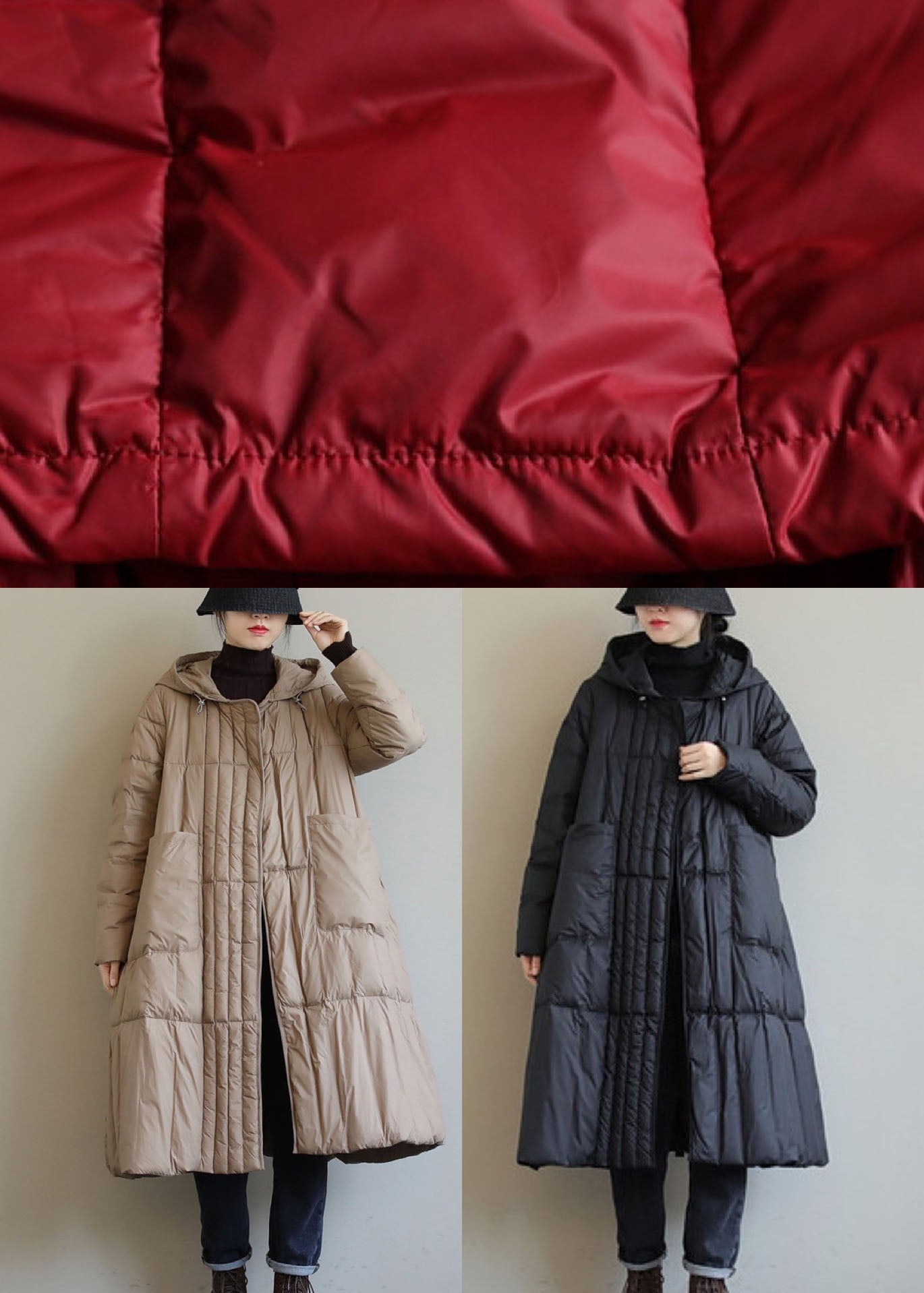 Kvinders Boho Nedjakke med Lommer til Vinter 4