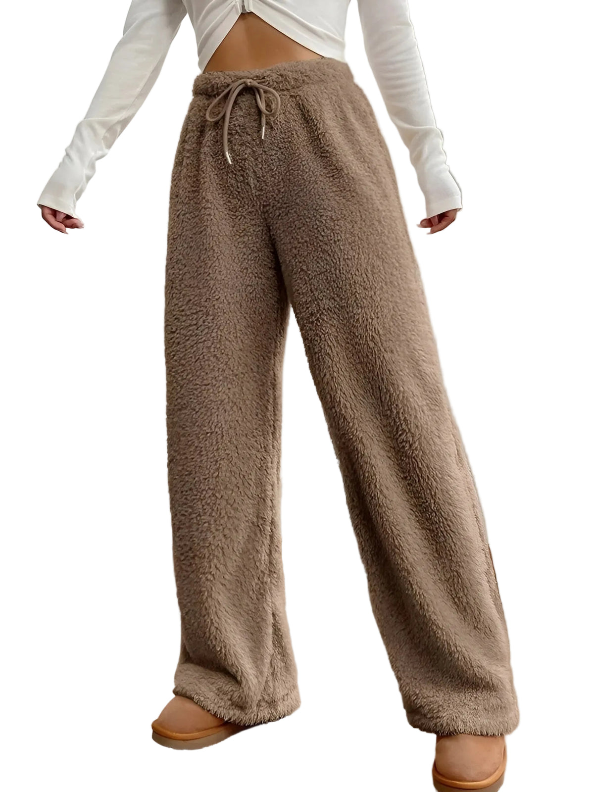 Kvinders Bukser Højtaljet 0