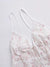Kvinders Cami Top Blomsterprint Knyttet Polyester Spandex 2