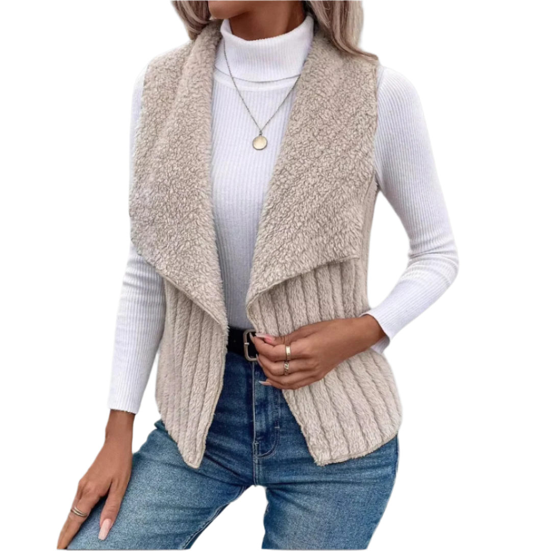 Kvinders Cardigan Casual Solid Farve Blødt Stof 0